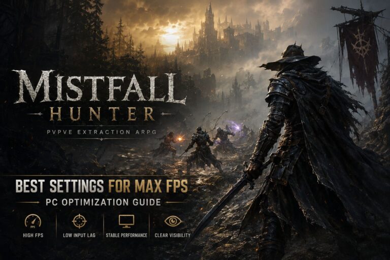 Mistfall Hunter Best Settings for Max FPS: PC Optimization Guide