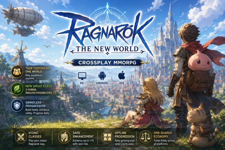 Ragnarok: The New World Crossplay Guide (PC, iOS, Android) – Release, Classes, and Grindless Progression
