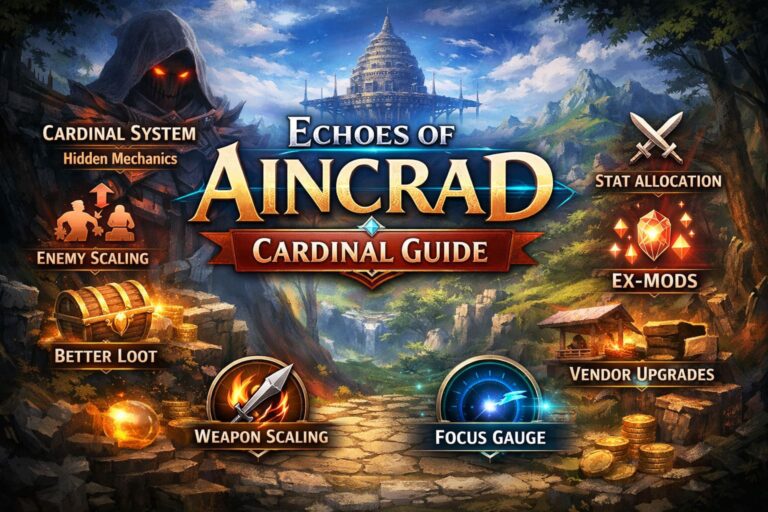 SAO Echoes of Aincrad Hidden Stats Guide: Cardinal Mechanics Explained