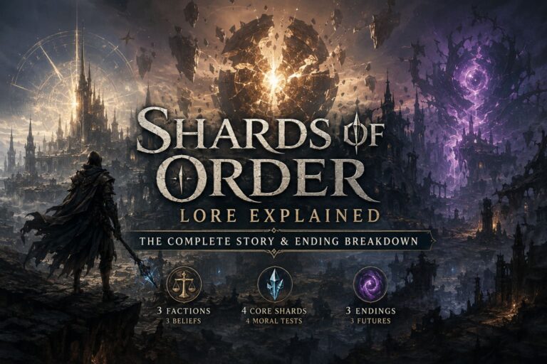 Shards of Order Lore Explained: The Complete Main Story and Ending Breakdown