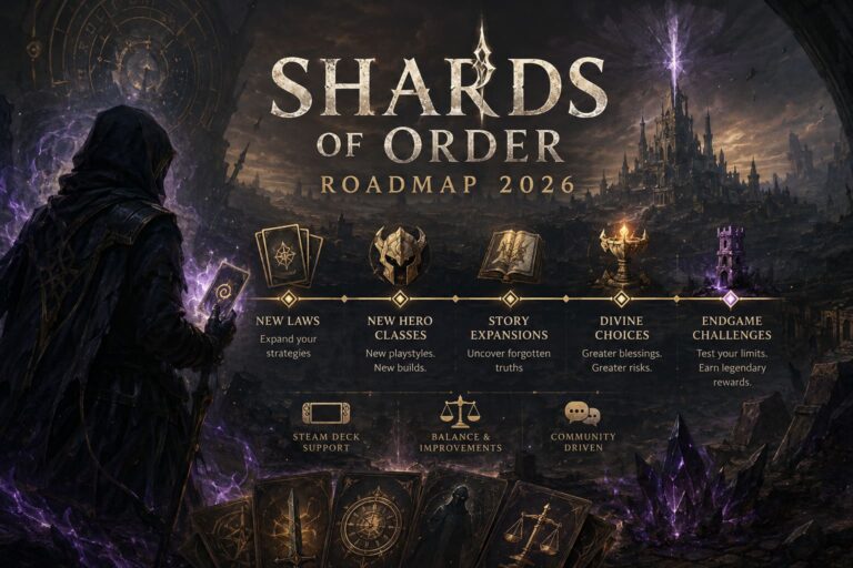 Shards of Order Roadmap 2026: Post-Launch DLC, New Laws, and Future Content Explained