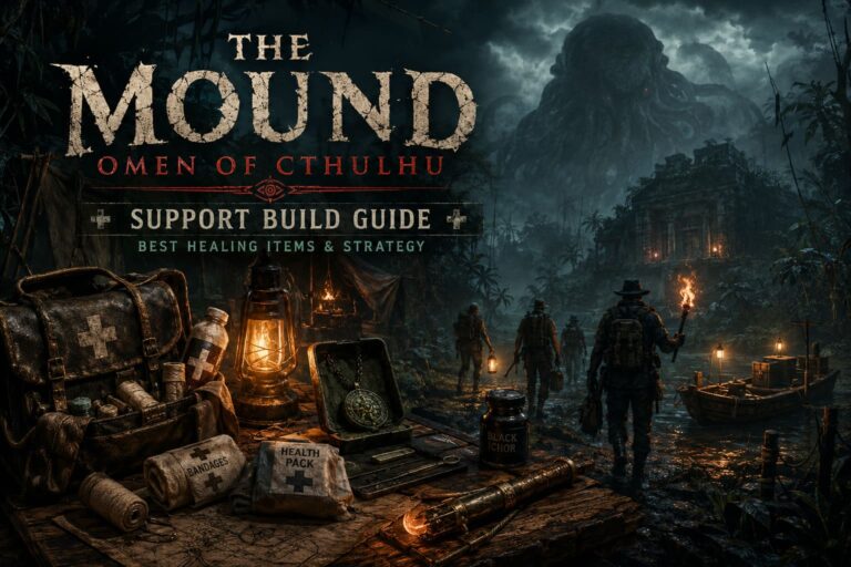Support Build in The Mound: Omen of Cthulhu – Best Healing Items and Strategy Guide