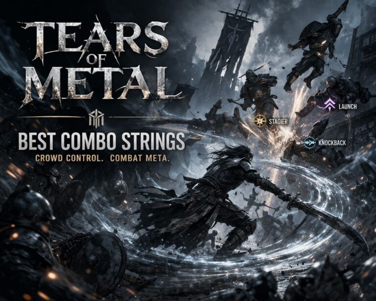 Tears Of Metal Best Combo Strings Guide: Crowd Control Combat Meta