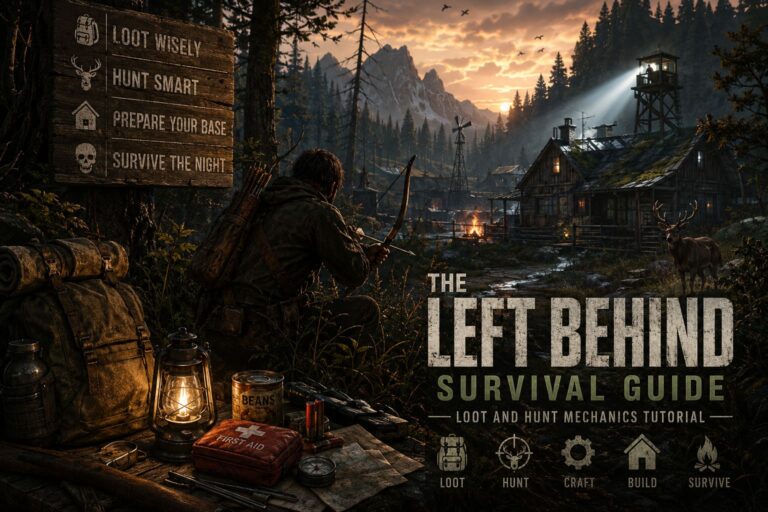 The Left Behind Survival Guide: Loot and Hunt Mechanics Tutorial (2026)