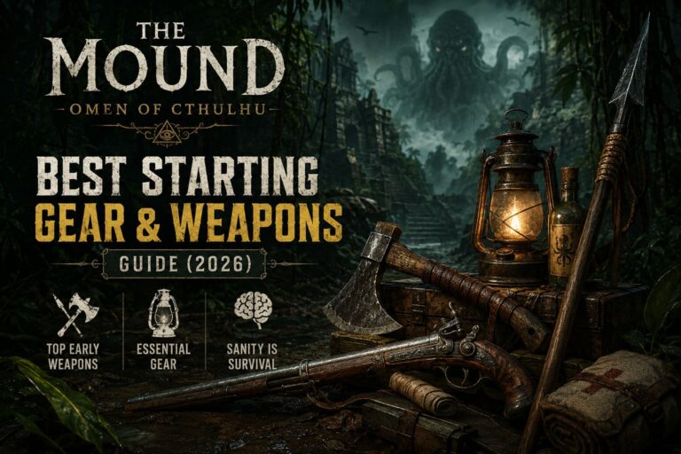 The Mound Omen of Cthulhu Best Starting Gear and Weapons Guide (2026)