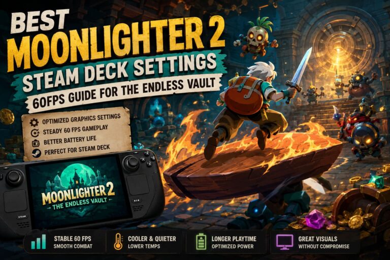 Best Moonlighter 2 Steam Deck Settings: 60FPS Guide for The Endless Vault