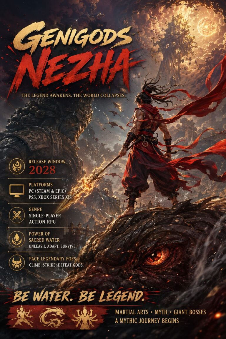 Genigods Nezha Release Date, Steam Launch Window, and Gameplay Details