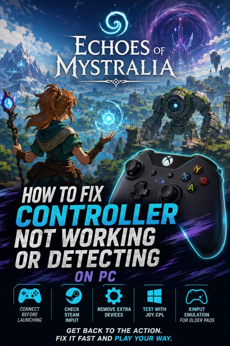 How to Fix Echoes of Mystralia Controller Not Working / Detecting (PC Guide)