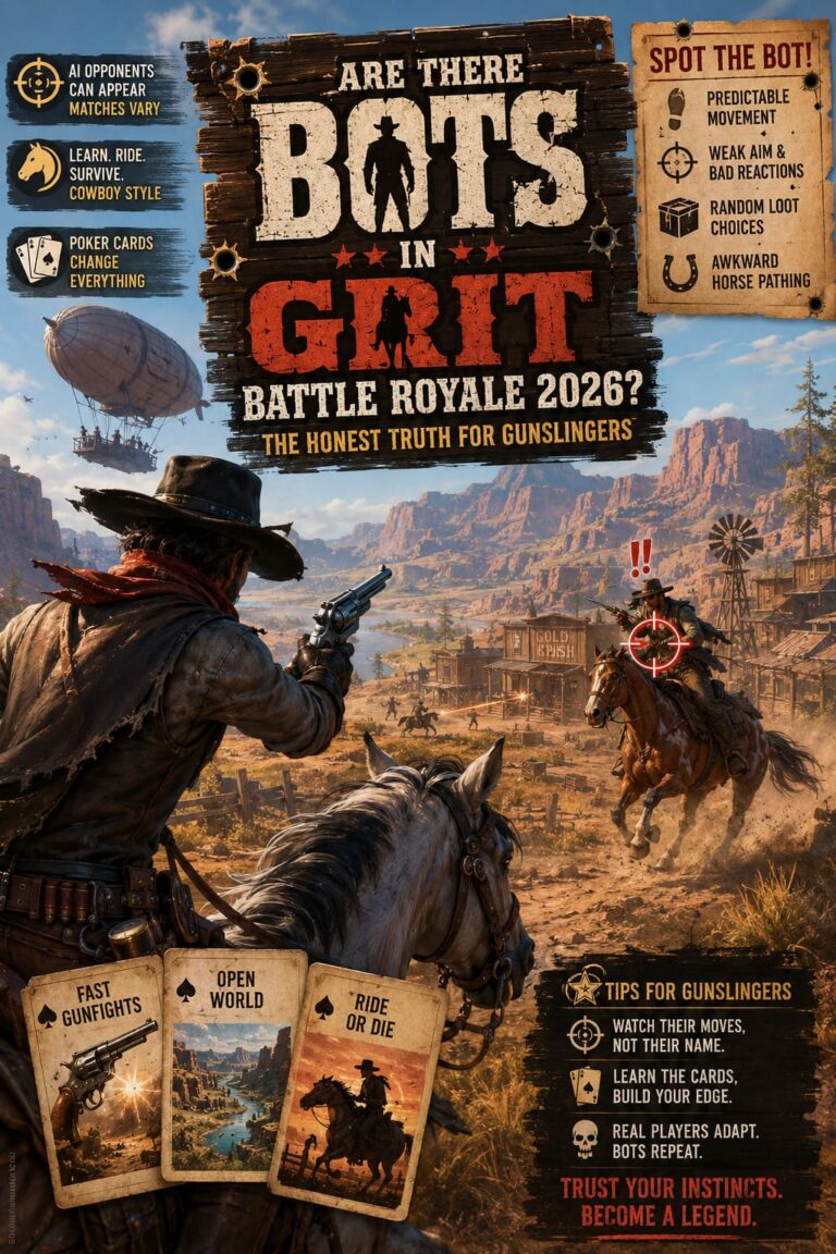 Are There Bots in GRIT Battle Royale 2026? The Honest Truth for Gunslingers