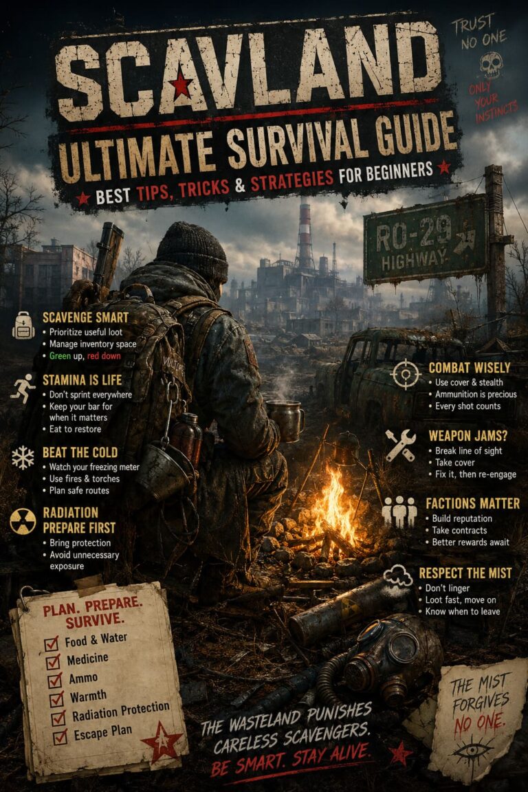 Scavland Ultimate Survival Guide: Best Tips, Tricks, and Strategies for Beginners