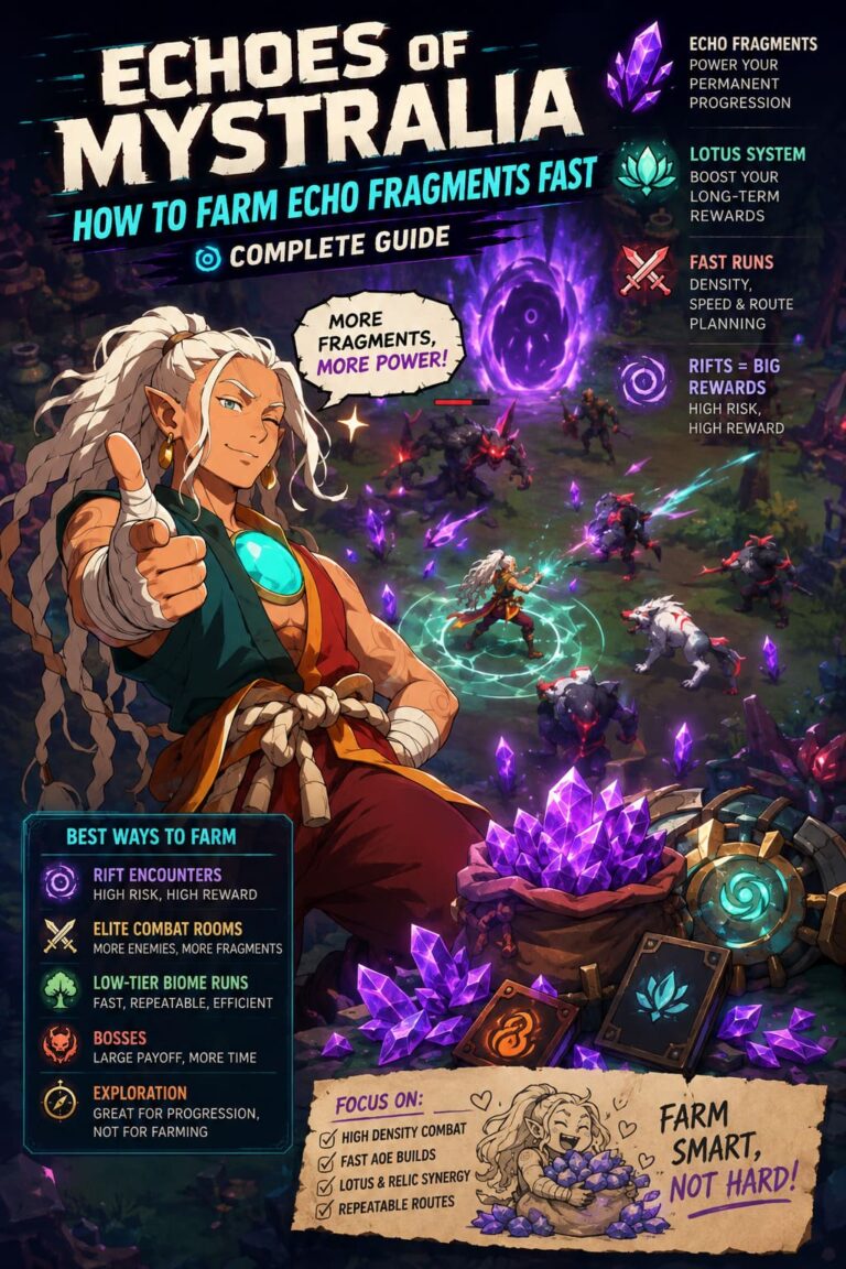 Echoes of Mystralia: How to Farm Echo Fragments Fast (Complete Guide)