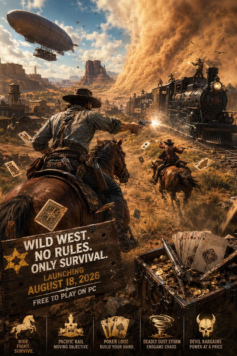 GRIT Wild West Battle Royale Release Date 2026: Next-Gen Western Shooter Launch Detailed