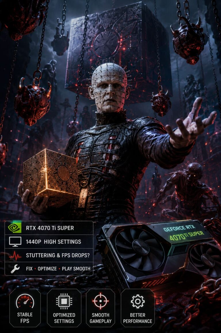 Hellraiser Revival RTX 4070 Ti Super Performance Drops: How to Fix Stuttering and Low FPS