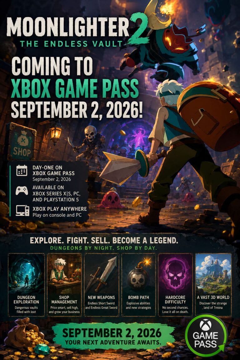Is Moonlighter 2 Coming to Xbox Game Pass in August 2026? Release Date and News