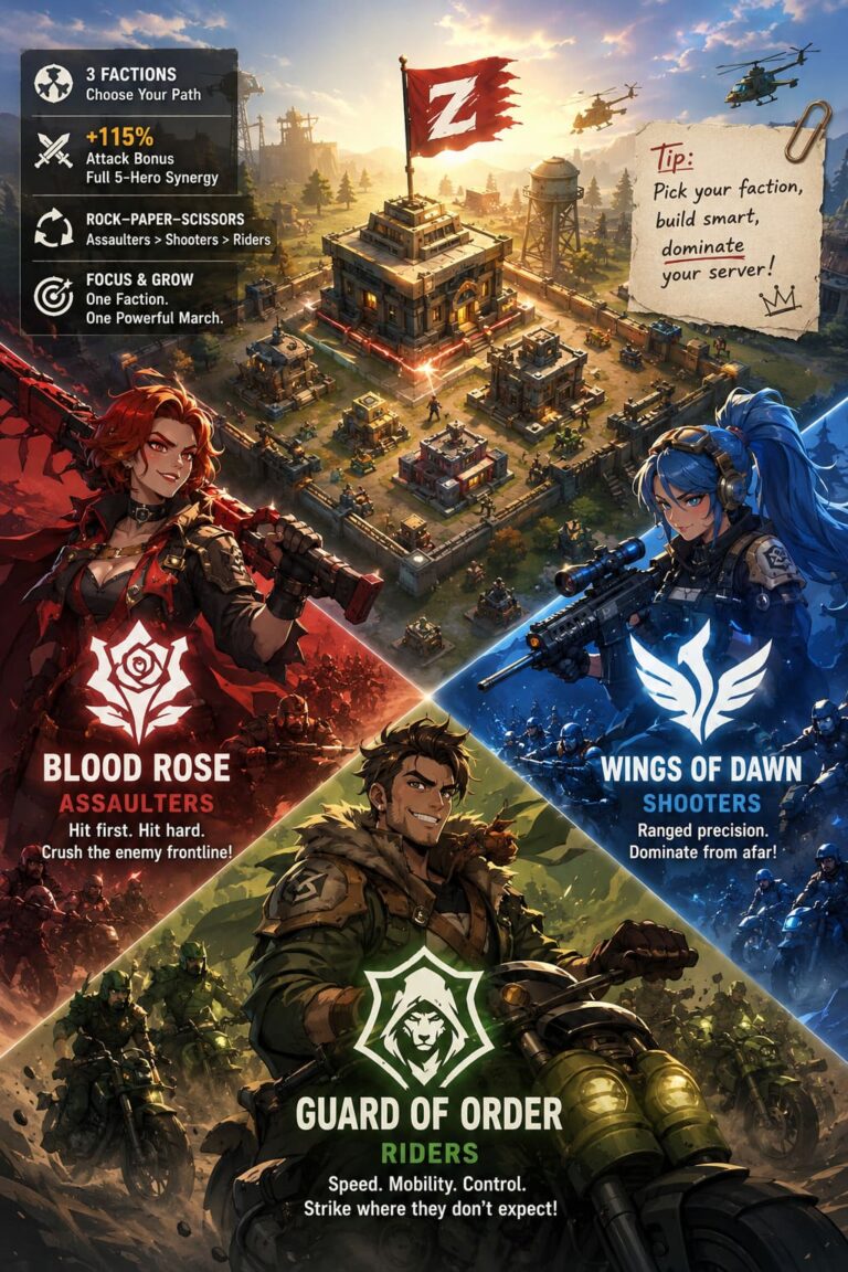 Last Z Faction Guide: How to Join and Master Factions in 2026