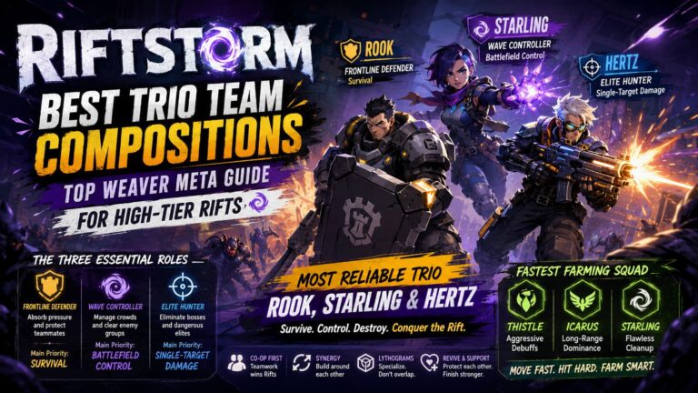 Best Riftstorm Trio Team Compositions: Top Weaver Meta Guide for High-Tier Rifts