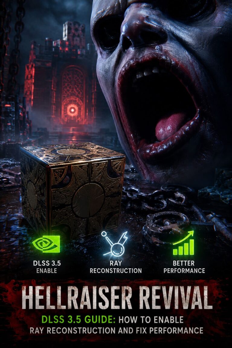 Hellraiser Revival DLSS 3.5 Guide: How to Enable Ray Reconstruction and Fix Performance Issues