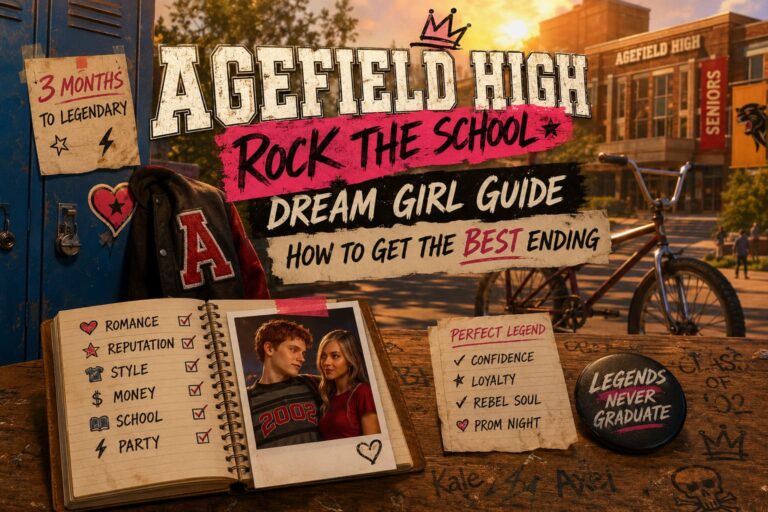 Agefield High Rock the School Dream Girl Guide: How to Get the Best Ending