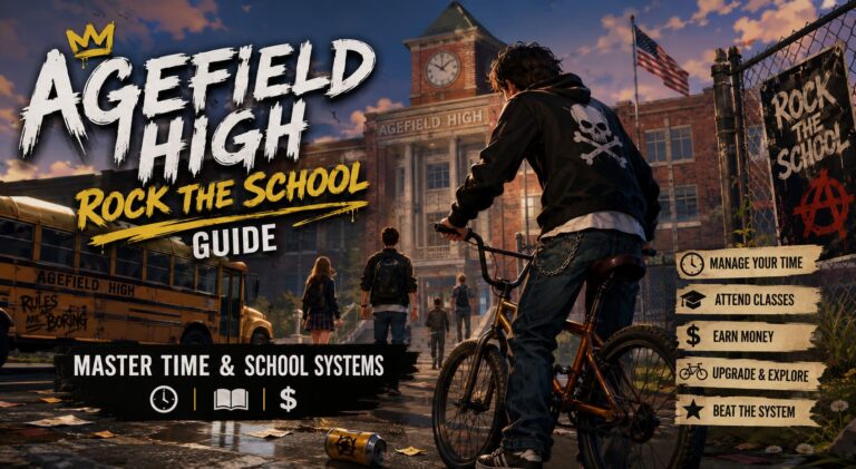 Agefield High Rock the School Guide: Master Time and School Systems