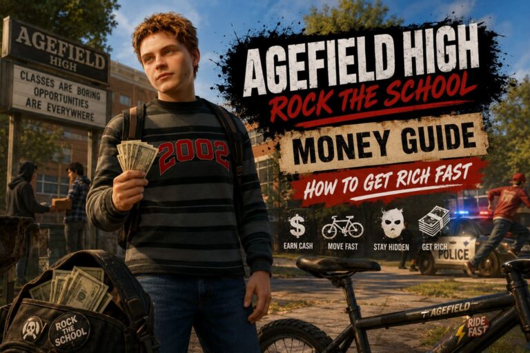 Agefield High Rock the School Money Guide: How to Get Rich Fast