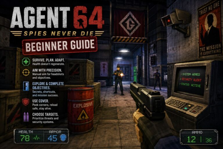 Agent 64 Spies Never Die Beginner Guide: Essential Tips, Tricks, and Strategies to Survive the Retro Espionage