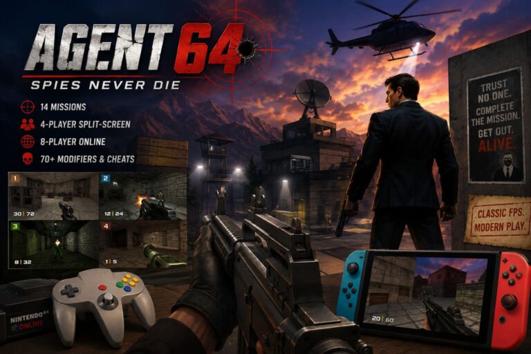 Agent 64 Spies Never Die Nintendo Switch Release Date: Is a Console Version Coming in 2026?