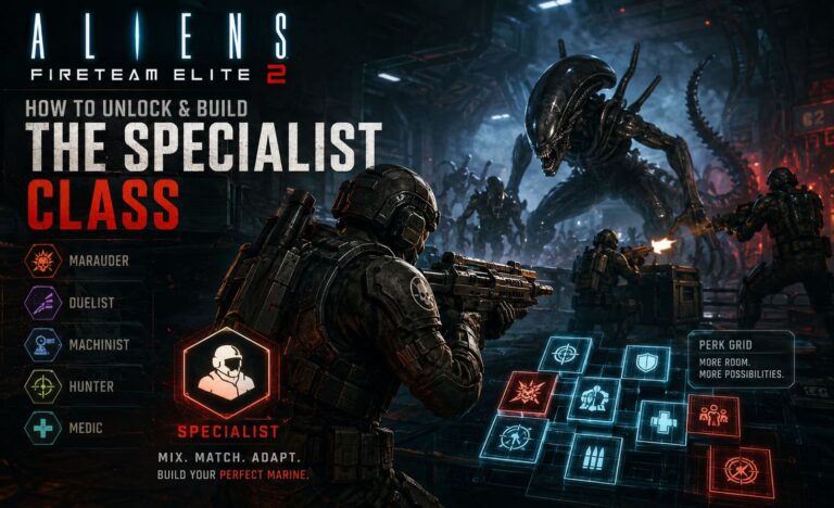 Aliens Fireteam Elite 2: How to Unlock and Build the Specialist Class
