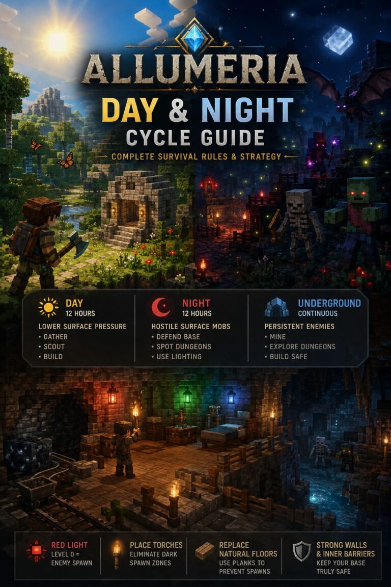 Allumeria Day and Night Cycle Guide: Complete Survival Rules and Strategy