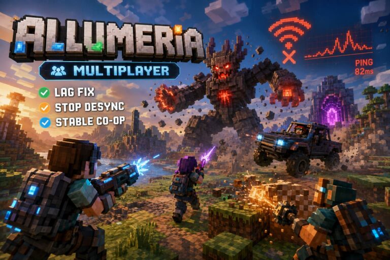 Allumeria Multiplayer Lag Fix: How to Stop Desync and Lag Spikes (2026 Guide)
