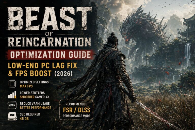 Beast of Reincarnation Optimization Guide: Low-End PC Lag Fix & FPS Boost (2026)