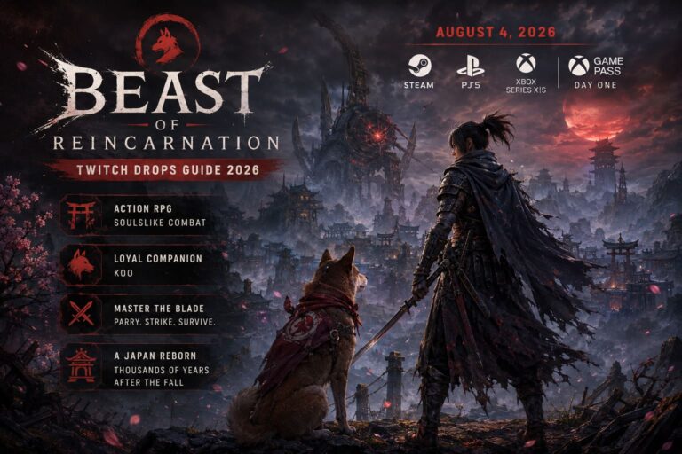 Beast of Reincarnation Twitch Drops Guide 2026: Get Free In-Game Rewards