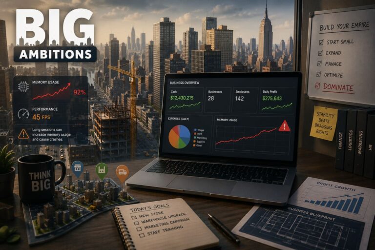 Big Ambitions Memory Leak Fix: How to Stop Crashes and Lag in 2026
