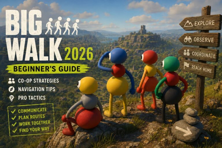 Big Walk 2026: Beginner’s Guide, Co-Op Strategies, and Pro Tips