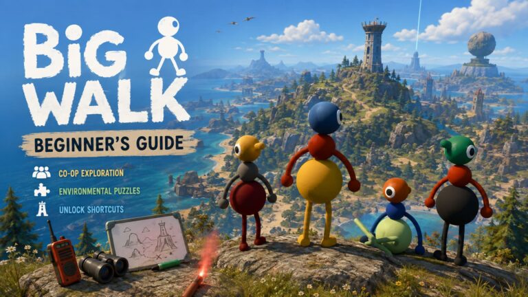 Big Walk Beginner’s Guide: Tips, Tricks, and Mechanics to Survive the Island