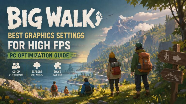 Big Walk Best Graphics Settings for High FPS: PC Optimization Guide (2026)
