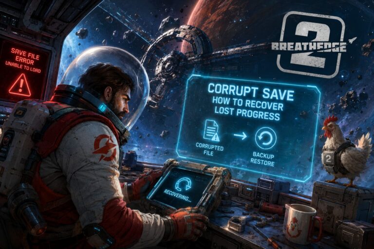 Breathedge 2 Corrupt Save Fix: How to Recover Lost Progress and Save Files in Early Access