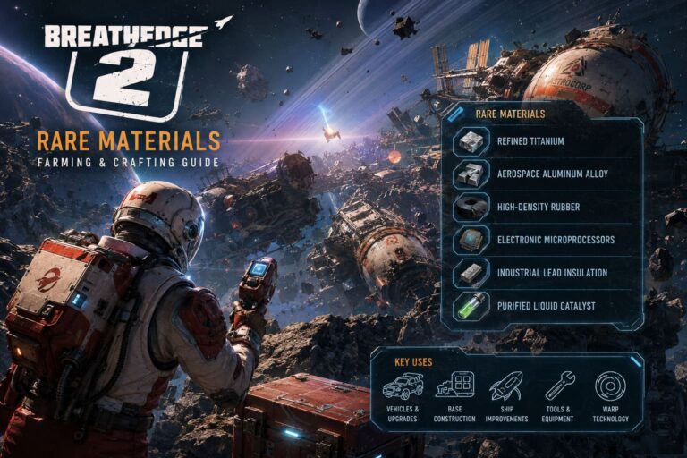 Breathedge 2 Rare Materials Guide: Farming and Crafting Resource List