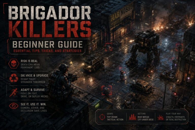 Brigador Killers Beginner Guide: Essential Tips, Tricks, and Strategies