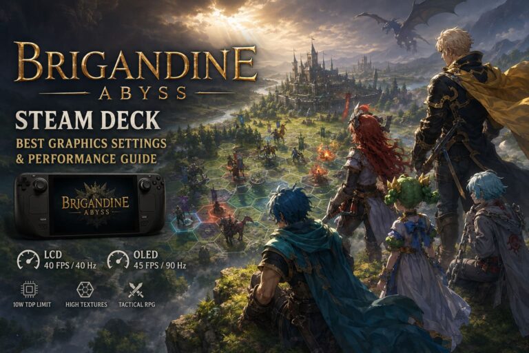 Brigandine Abyss Steam Deck Best Graphics Settings & Performance Guide