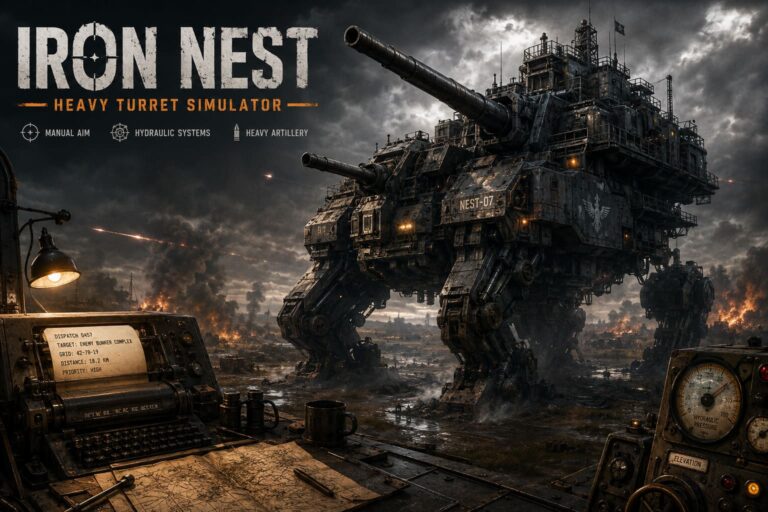 Can You Play IRON NEST Heavy Turret Simulator Offline? full Single Player Guide