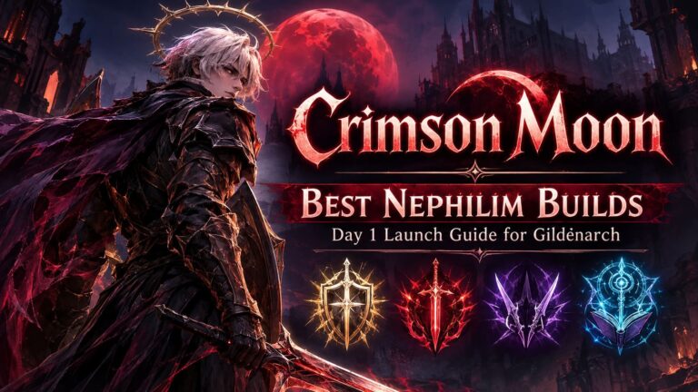 Crimson Moon Best Nephilim Builds: Day 1 Launch Guide for Gildenarch