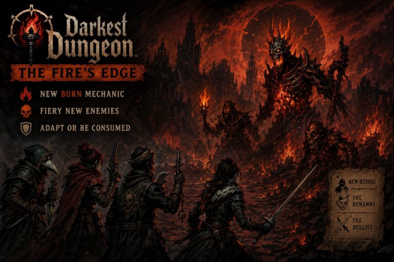 Darkest Dungeon The Fire’s Edge Guide: How to Beat the New Fiery Monsters and Burn Mechanics
