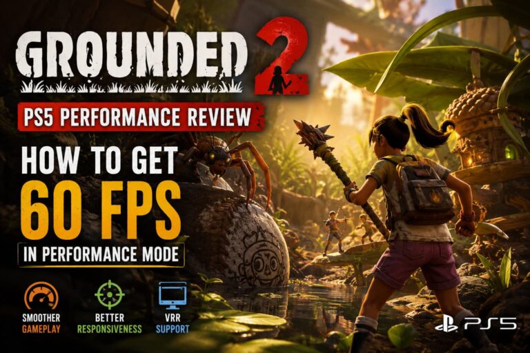 Grounded 2 PS5 Performance Review: How to Get 60 FPS in Performance Mode