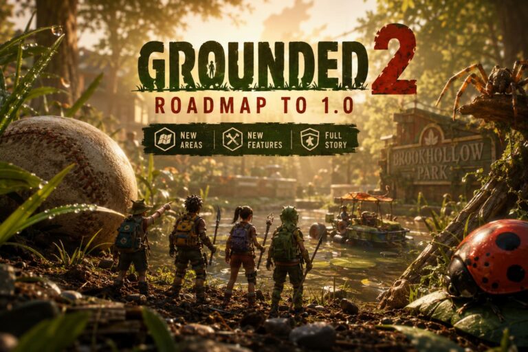 Grounded 2 Roadmap to 1.0 Release Date: Complete Guide to Future Updates