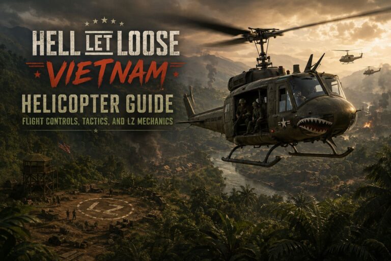 Hell Let Loose Vietnam Helicopter Guide: Flight Controls, Tactics, and LZ Mechanics