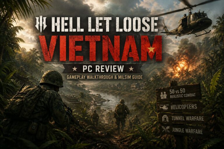 Hell Let Loose Vietnam PC Review: Gameplay Walkthrough and Milsim Guide