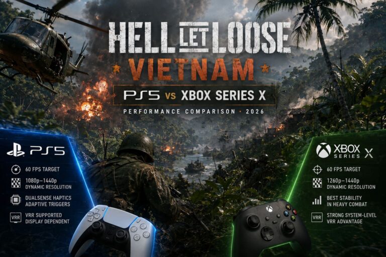 Hell Let Loose: Vietnam PS5 vs Xbox Series X Performance Comparison (2026)