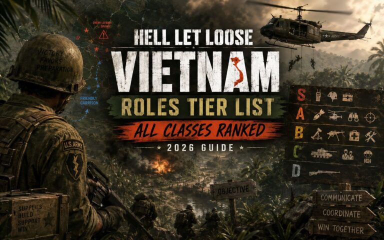 Hell Let Loose Vietnam Roles Tier List: All Classes Ranked (2026 Guide)