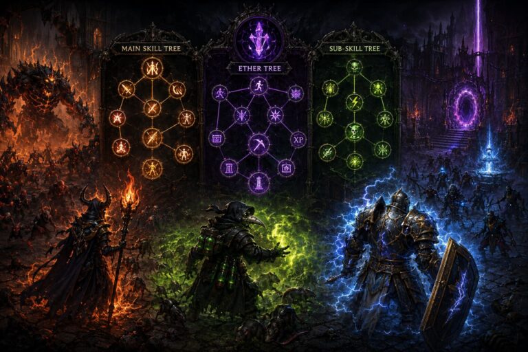 Hero Siege Season 10 Talent Trees Explained: Sub-Trees, Skill Synergies, and Ether Tree Meta Guide (2026)