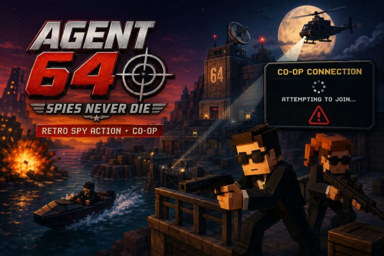 How to Fix Agent 64 Spies Never Die Co-Op Connection Error (2026 Guide)